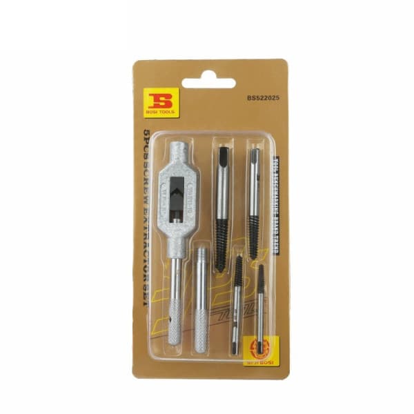 Bộ Dụng Cụ Tháo Vít Có Tay Cầm 5 Chi Tiết Bosi BS522025