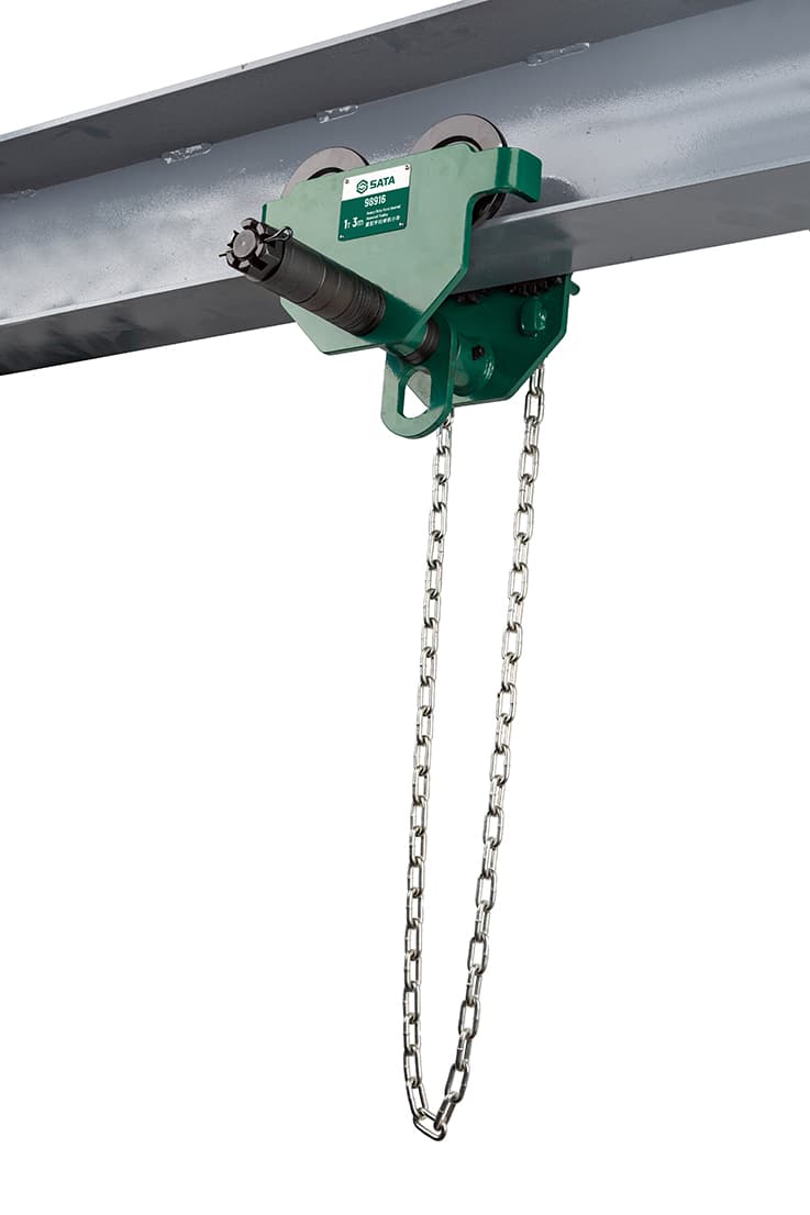Xe Đẩy Monorail Kéo Tay Hạng Nặng 1T 3M SATA 98916