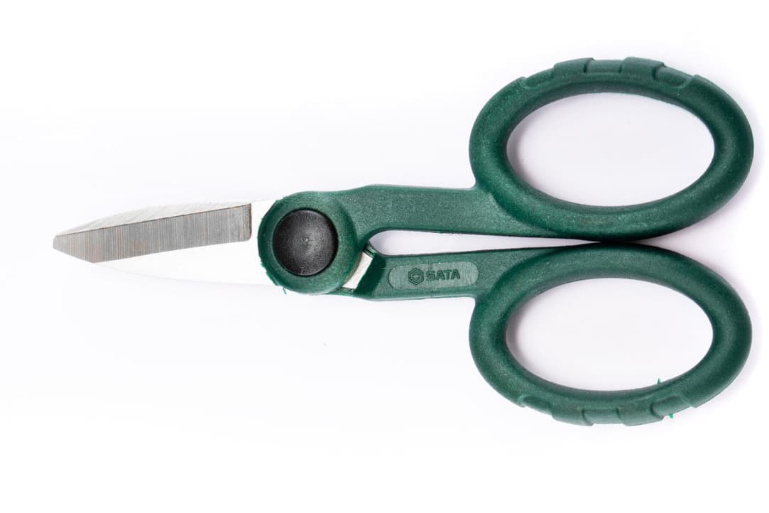 Kéo Cắt Dây Điện 138 mm Mũi Thẳng SATA 03131