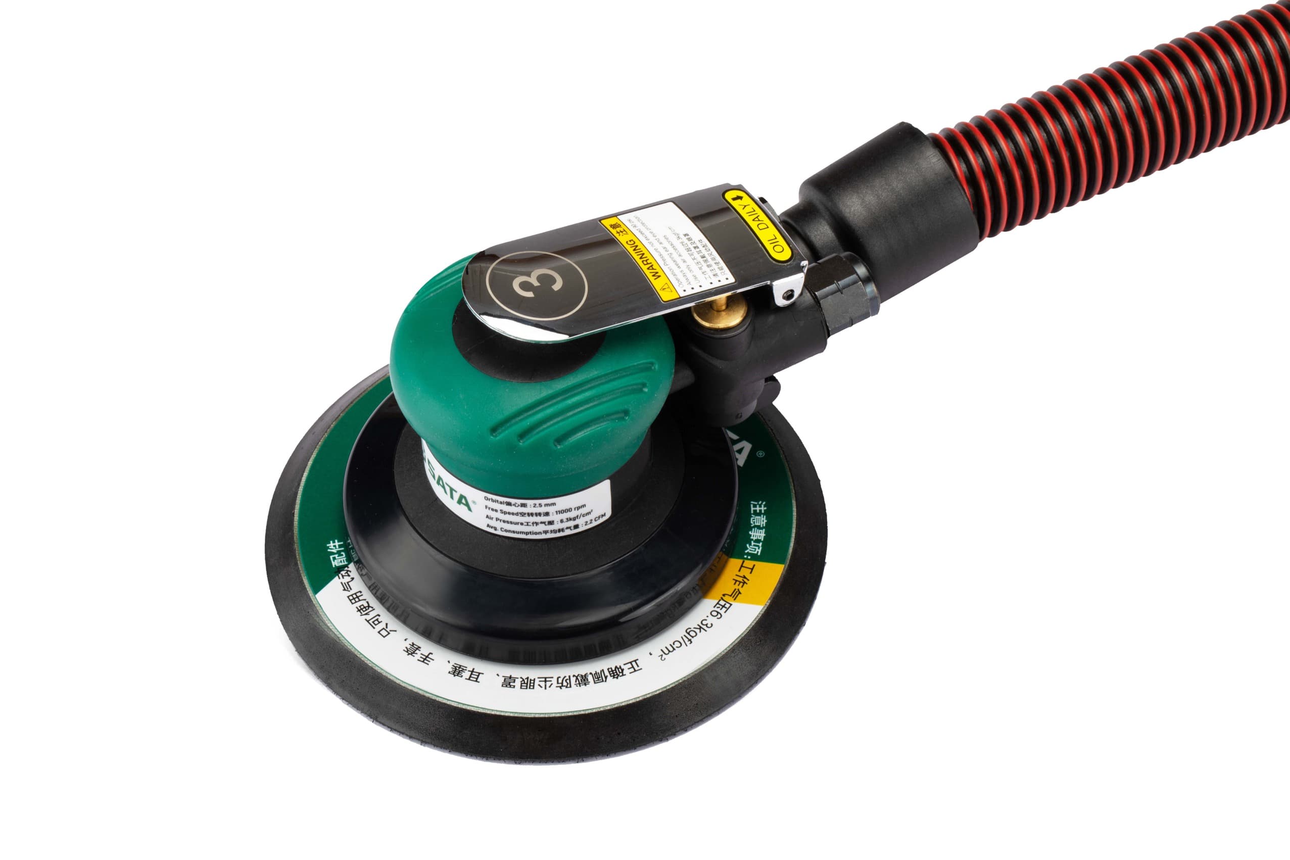 Máy Mài Khí Nén Tự Làm Sạch 6" (Độ Lệch Tâm 2.5 mm) SATA 02659