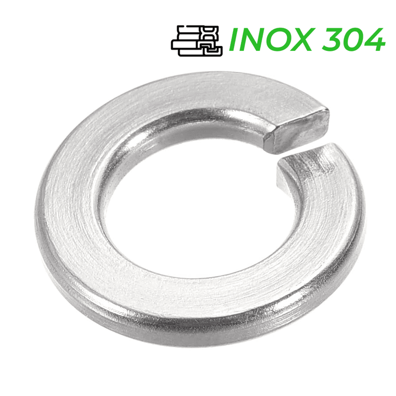 Lông Đền Vênh Inox 304 DIN127 M2.6