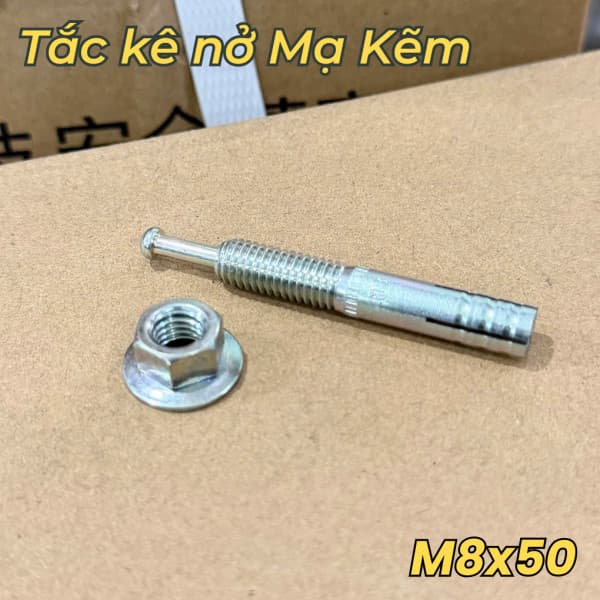 Tắc Kê Nở Đinh Sanko Thép Mạ Kẽm M8x50