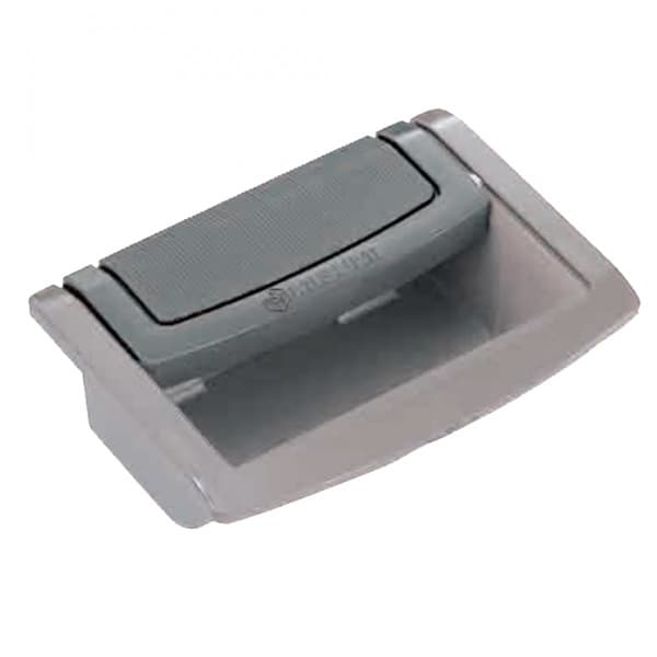 Tay Nắm Cửa Âm Nhựa Màu Đen L 80 mm (UWAUNJ80)