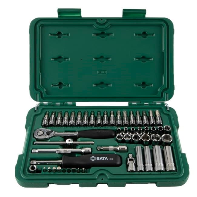 Bộ Đầu Tuýp 52 Chi Tiết 1/4 inch SATA 09002