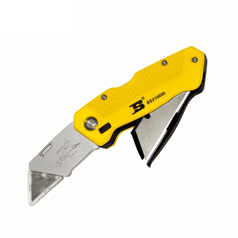 Dao Rọc Giấy Gấp Gọn Lưỡi SK5 165 mm Bosi BS310605