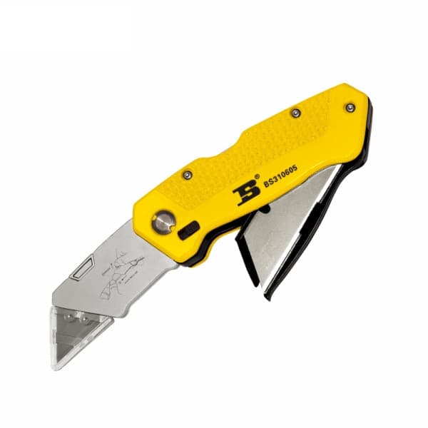 Dao Rọc Giấy Gấp Gọn Lưỡi SK5 165 mm Bosi BS310605