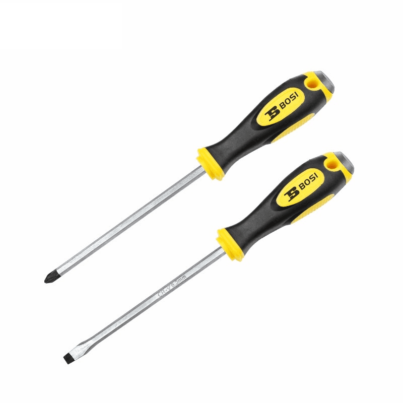Tua Vít Mũi Dẹp Xuyên Trục Cán Lục Giác 8x200 mm Bosi BS466088A