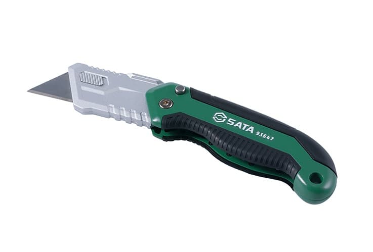Dao Rọc Giấy Hợp Kim Kẽm 5 Lưỡi Phụ SATA 93641
