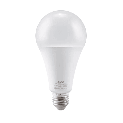 Led Bulb Chống Ẩm 15W Ánh Sáng Vàng MPE LBD3-15V