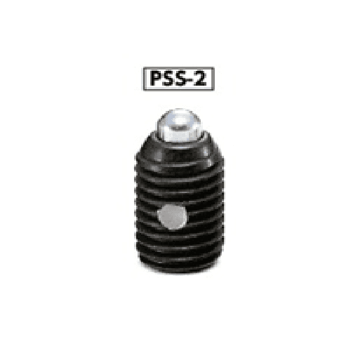 Vít Bi Nhún Thép Mạ Đen M5 Có Khoá NyLon NBK Dòng PSS-2