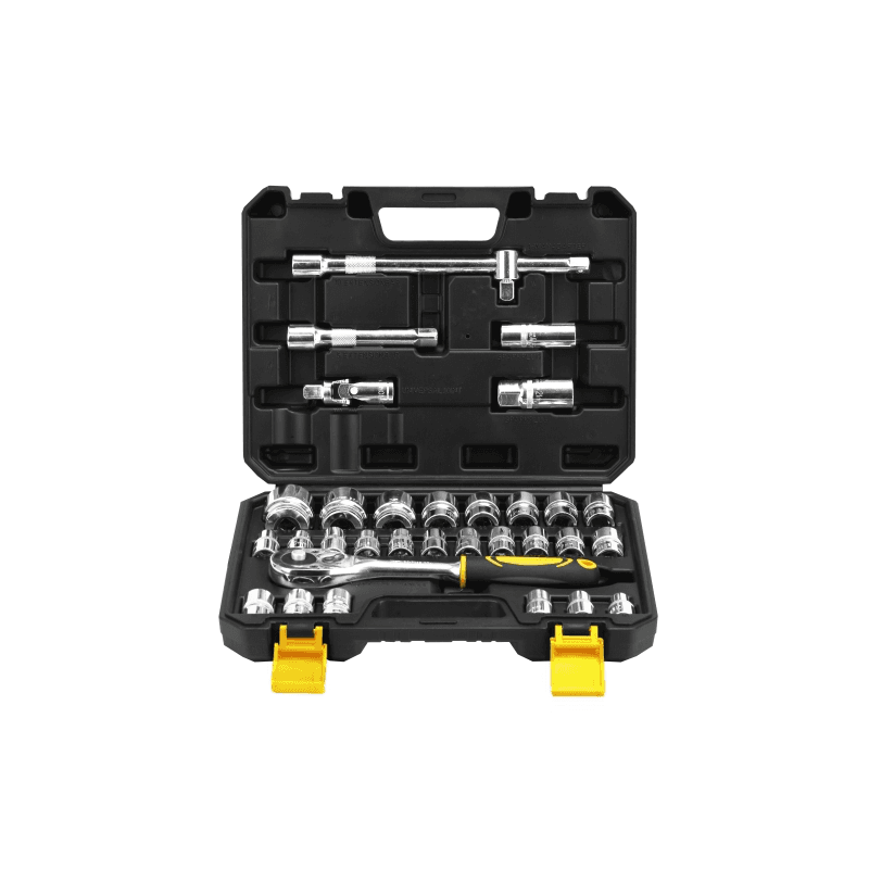 Bộ Tuýp 1/2 Inch 32 Chi Tiết Hệ Mét Mẫu Mới Bosi BS512032