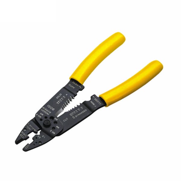 Kìm Tuốt Dây Điện 0.6-2.6 mm Dài 222 mm Bosi BS442103