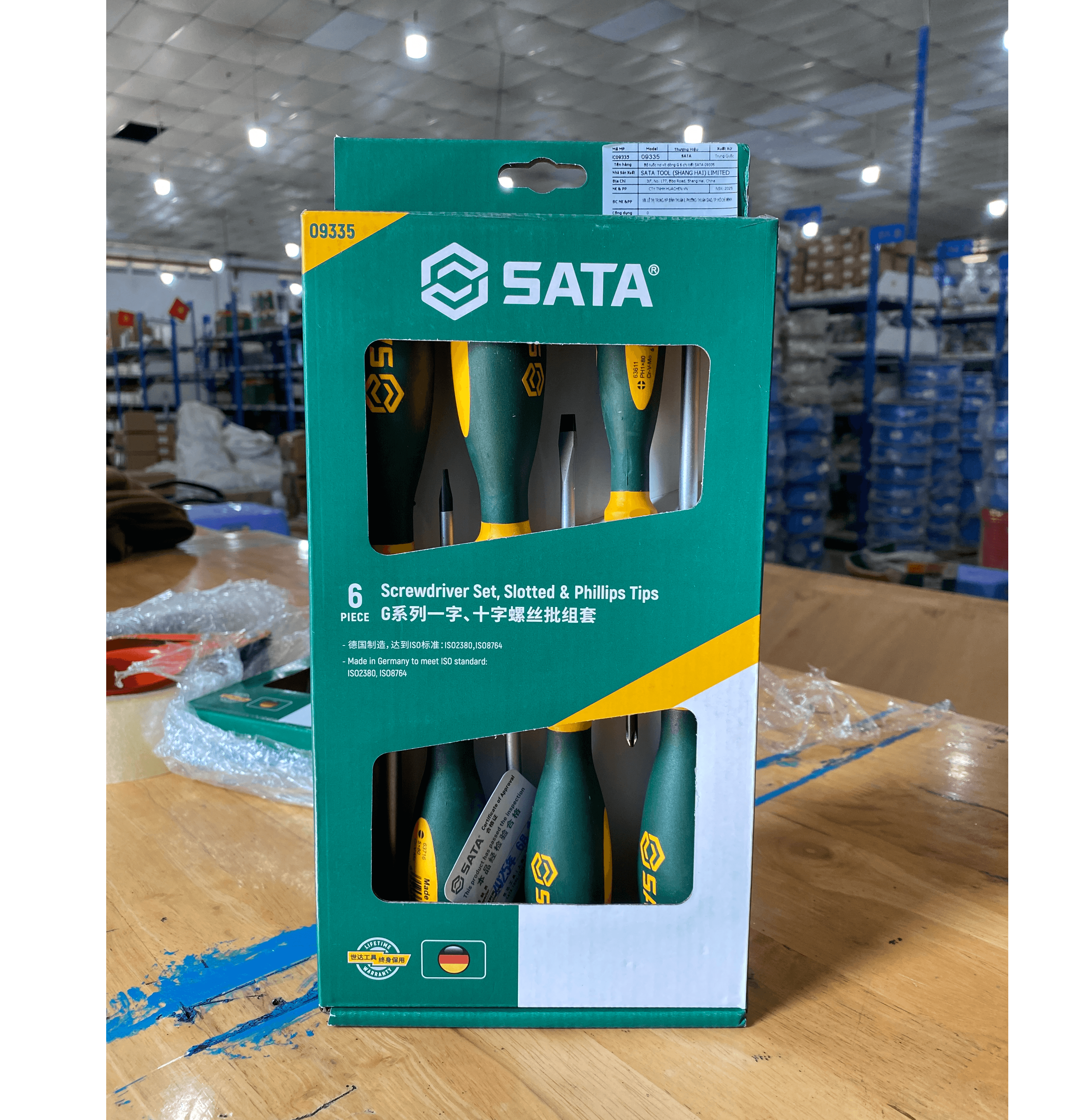 Bộ Tua Vít Dòng G Series 6 Chi Tiết SATA 09335