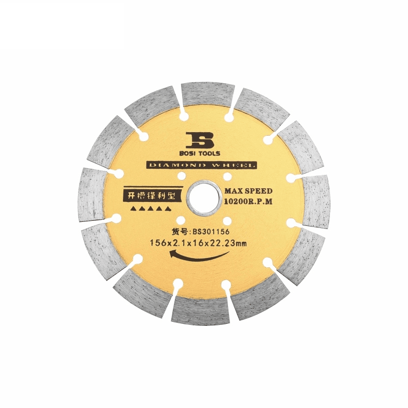 Lưỡi Cắt Mở Rãnh Tường 156x2.1x22.2 mm Bosi BS301156