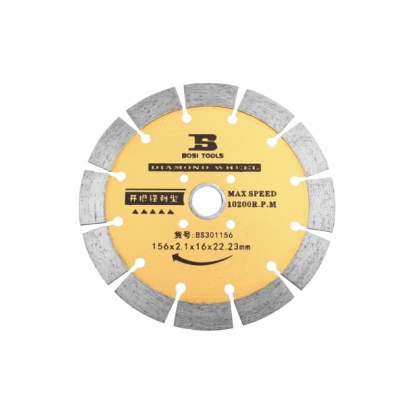 Lưỡi Cắt Mở Rãnh Tường 156x2.1x22.2 mm Bosi BS301156