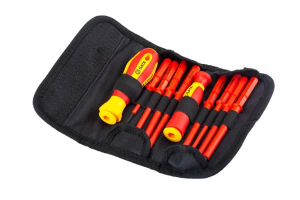 Bộ Tua Vít 2 Đầu 10 Chi Tiết Cách Điện SATA 09304