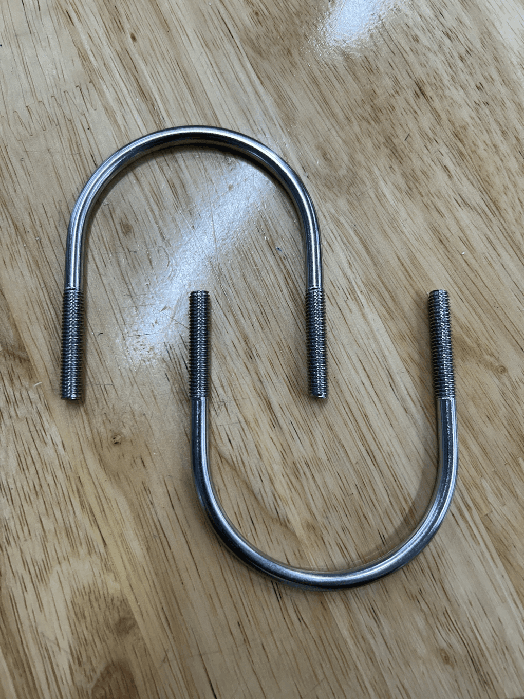 Cùm U Inox 304 DN50 M6x60-80mm