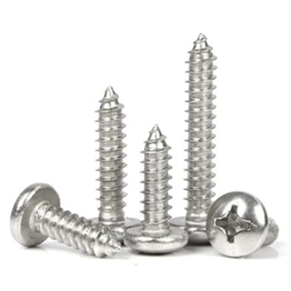 Vít Gỗ Pake Đầu Tròn Inox 304 St4.2x13mm (#8 X 1/2)