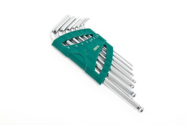 Bộ Lục Giác Đầu Bi Chữ L Dài 7 Chi Tiết Sata 09113