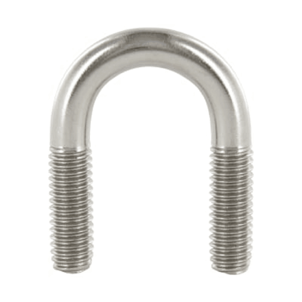 Cùm U Inox 304 DN100 M8x114-141mm