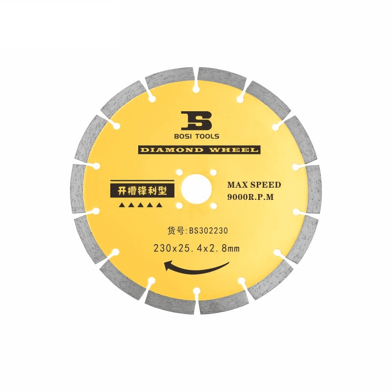 Lưỡi Cắt Mở Rãnh Tường 230x2.6x25.4 mm Bosi BS302230