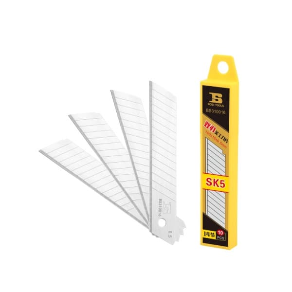 Hộp Lưỡi Dao Rọc Giấy 18 mm Loại Dày Bosi BS310016