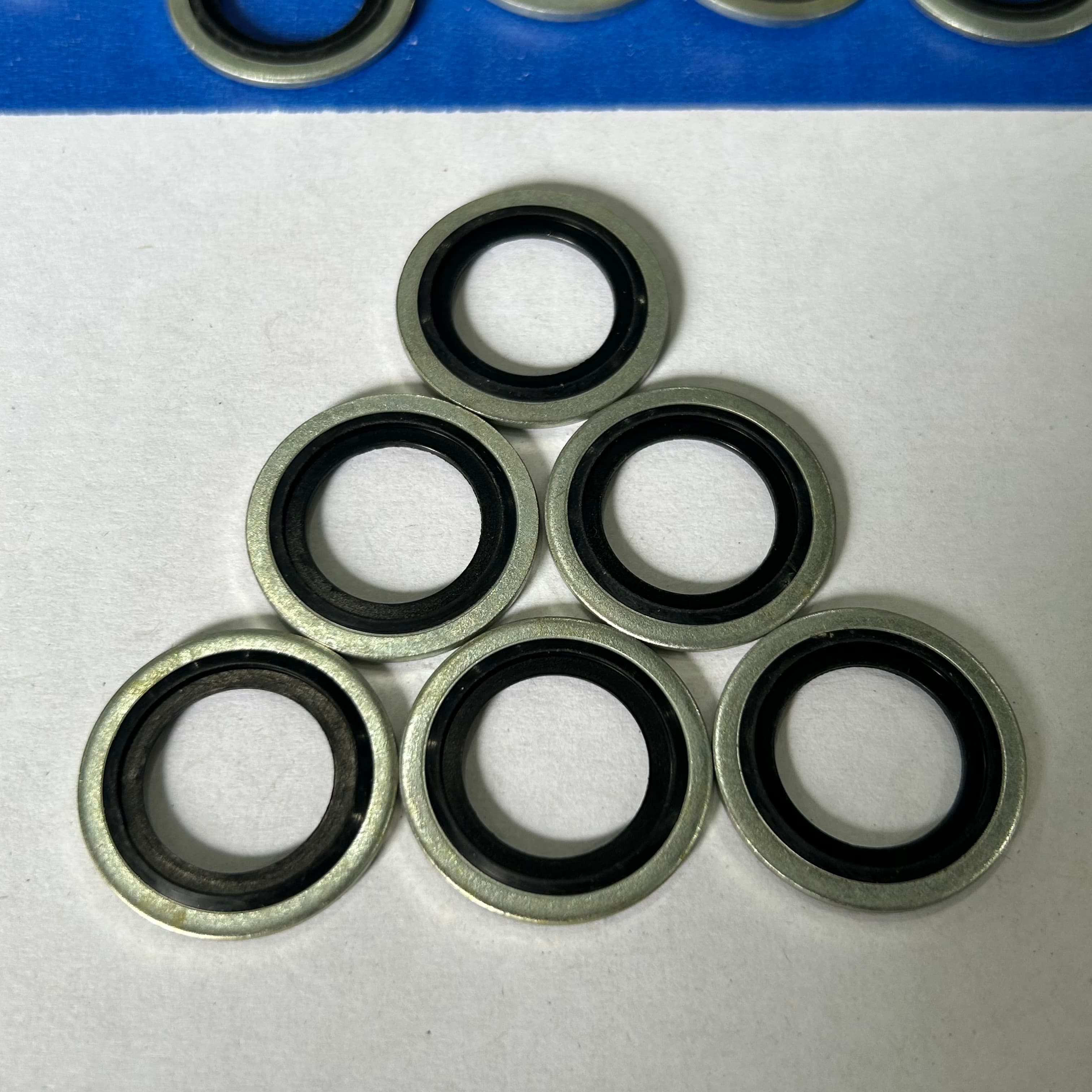 Lông Đền Dầu (Bonded Seal) Cao Su NBR D20 (ID20.7xOD28x1.5)