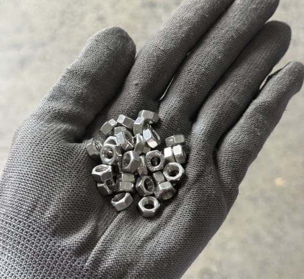 Tán Inox 316 DIN934 M5
