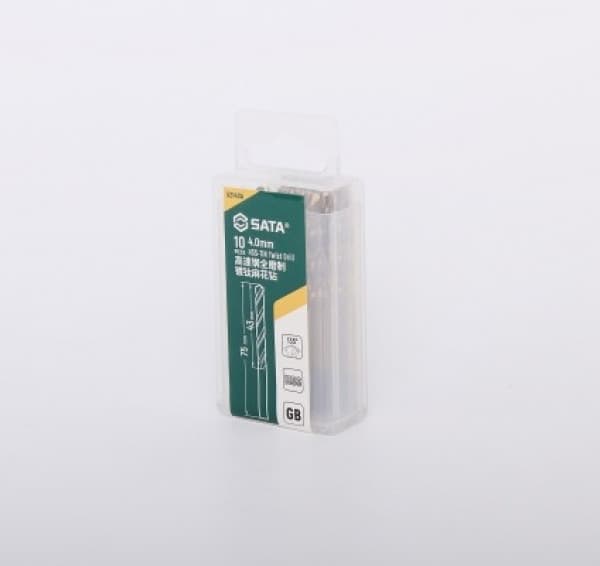 Bộ 10 Mũi Khoan Chuôi Tròn 4.0 mm SATA 52140 A