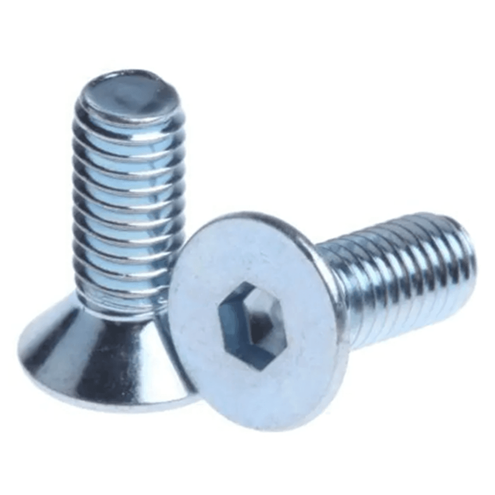 Lục Giác Chìm Col Thép Mạ Kẽm Trắng Cr3+ GR 8 UNC 1/4-20 x 5/8