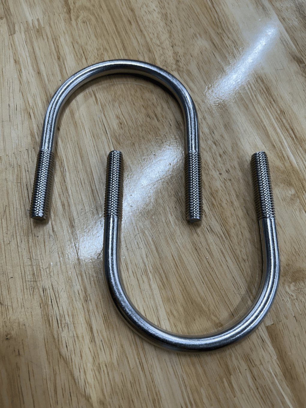 Cùm U Inox 304 DN65 M10x76-110mm