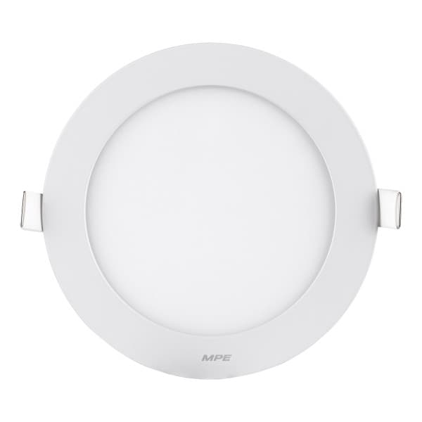 Đèn Led Panel Âm Trần Nhôm Mặt Tròn 12W Ánh Sáng Trắng MPE RPL-12T