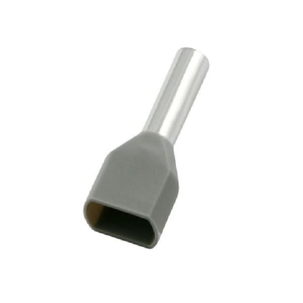 Cosse Pin Đôi Có Nhựa 4.0mm Màu Xám\ KST TE4012-GREY