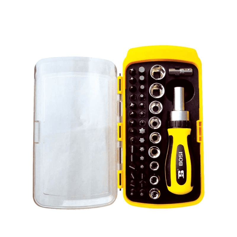 Bộ Tua Vít Đầu Tuýp 41 Chi Tiết Bosi BS463041
