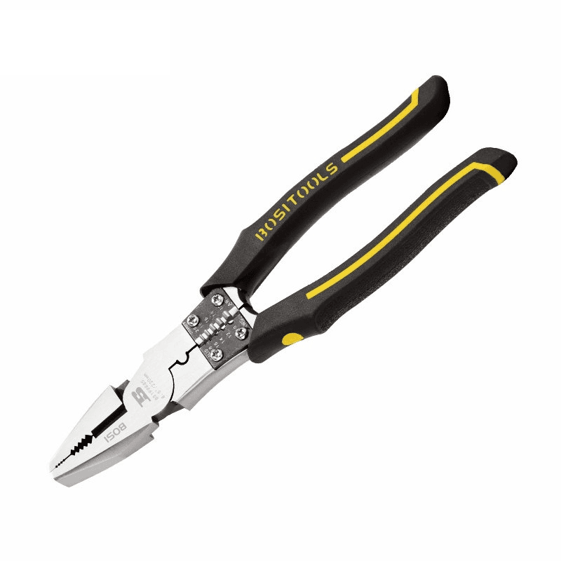 Kìm Điện Tích Hợp Tuốt Dây 8.5 Inch Bosi BS199885