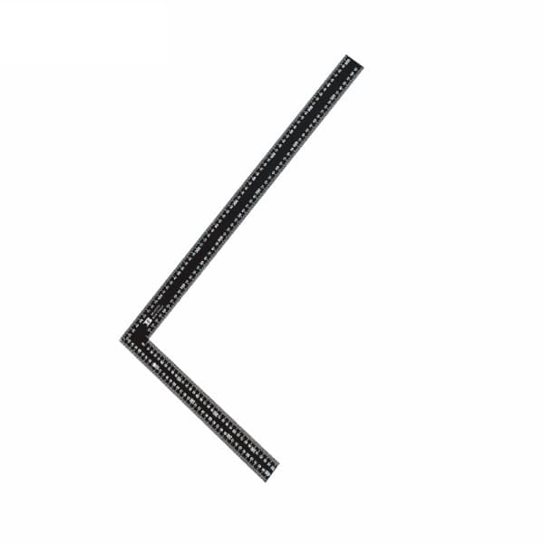 Thước Thợ Mộc Ke Chữ L Thép Đen 20x30 cm Bosi BS181330