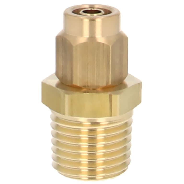 Đầu Ngạnh Nối Ống Có Đai Ốc Xiết Dạng Thẳng Thân Lục Giác Ren Ngoài Pisco NKC0640-01