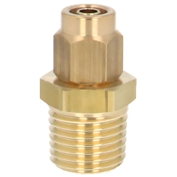 Đầu Ngạnh Nối Ống Có Đai Ốc Xiết Dạng Thẳng Thân Lục Giác Ren Ngoài Pisco NKC0640-01