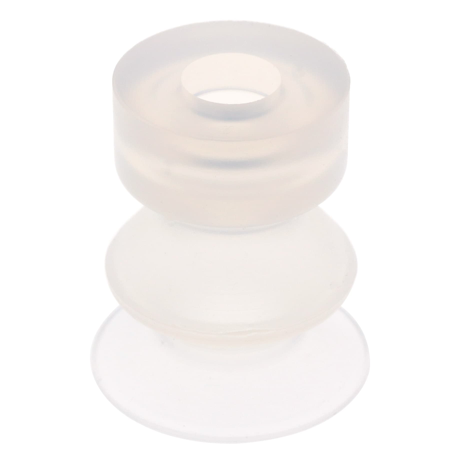 Đầu Nấm Hút Chân Không Dạng Lò Xo, Silicone, O.D 15 mm, Pisco VP15LBS