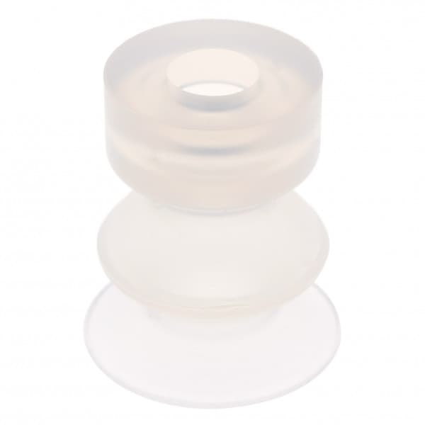 Đầu Nấm Hút Chân Không Dạng Lò Xo, Silicone, O.D 15 mm, Pisco VP15LBS
