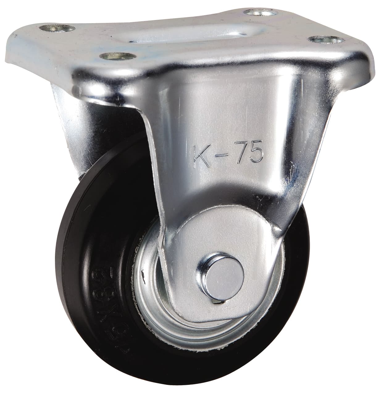 Bánh Xe Cao Su Cố Định Không Phanh D75 UKAI SK-75