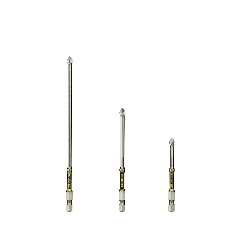 Mũi Vít Hai Đầu Chống Trượt 1/4 Inch PH2x65 mm Bosi BS468072