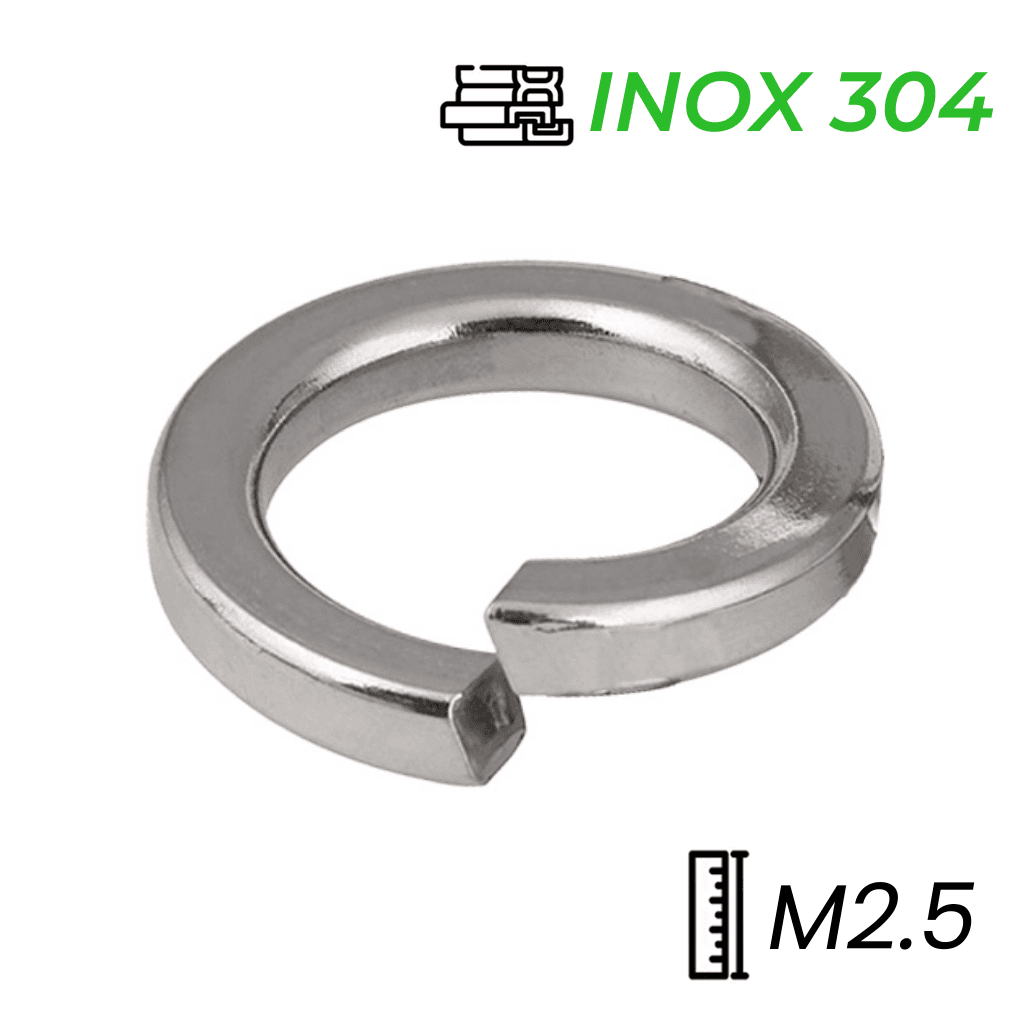 Lông Đền Vênh Inox 304 GB93 M2.5