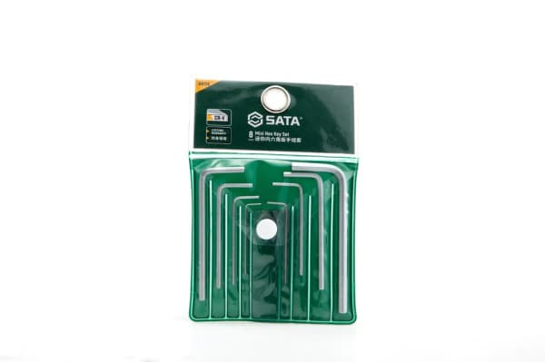 Bộ Lục Giác Mini Hệ Mét 8 Chi Tiết SATA 09119