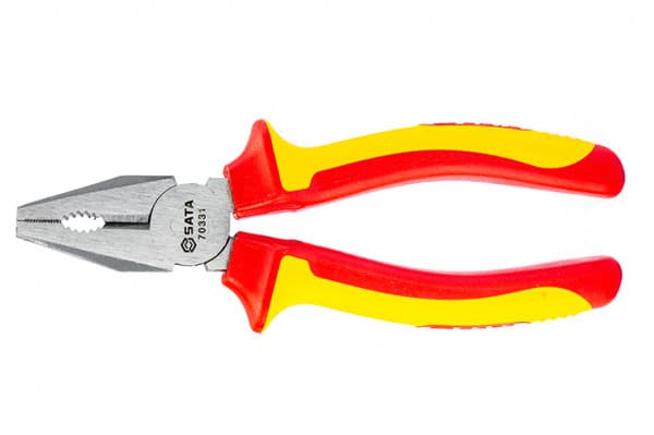 Kìm Điện Chuyên Dùng 7 inch/175 mm Cách Điện 1000 V SATA 70332