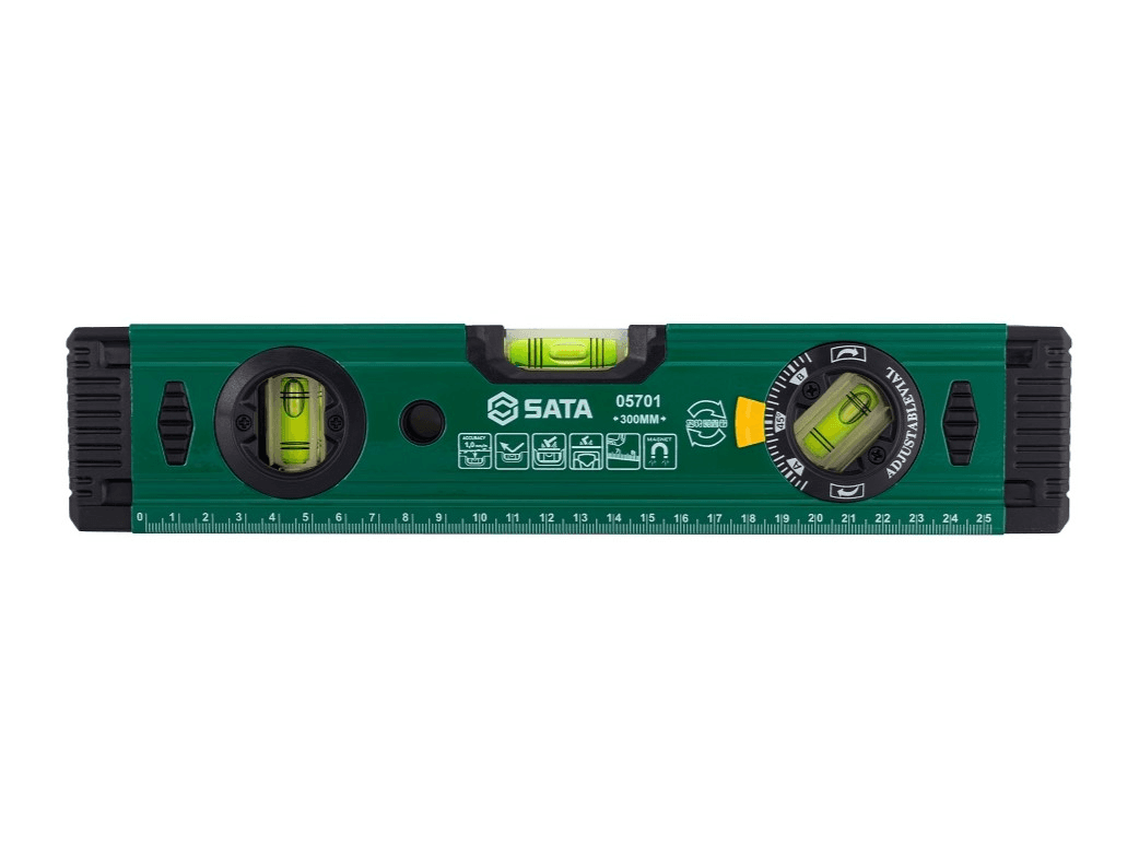 Thước Đo Từ Tính Chuyên Nghiệp 300 mm SATA 05701