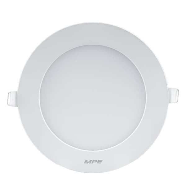 Led Panel Âm Trần Nhựa Mặt Tròn 9W Ánh Sáng Trắng MPE RPL3-9T
