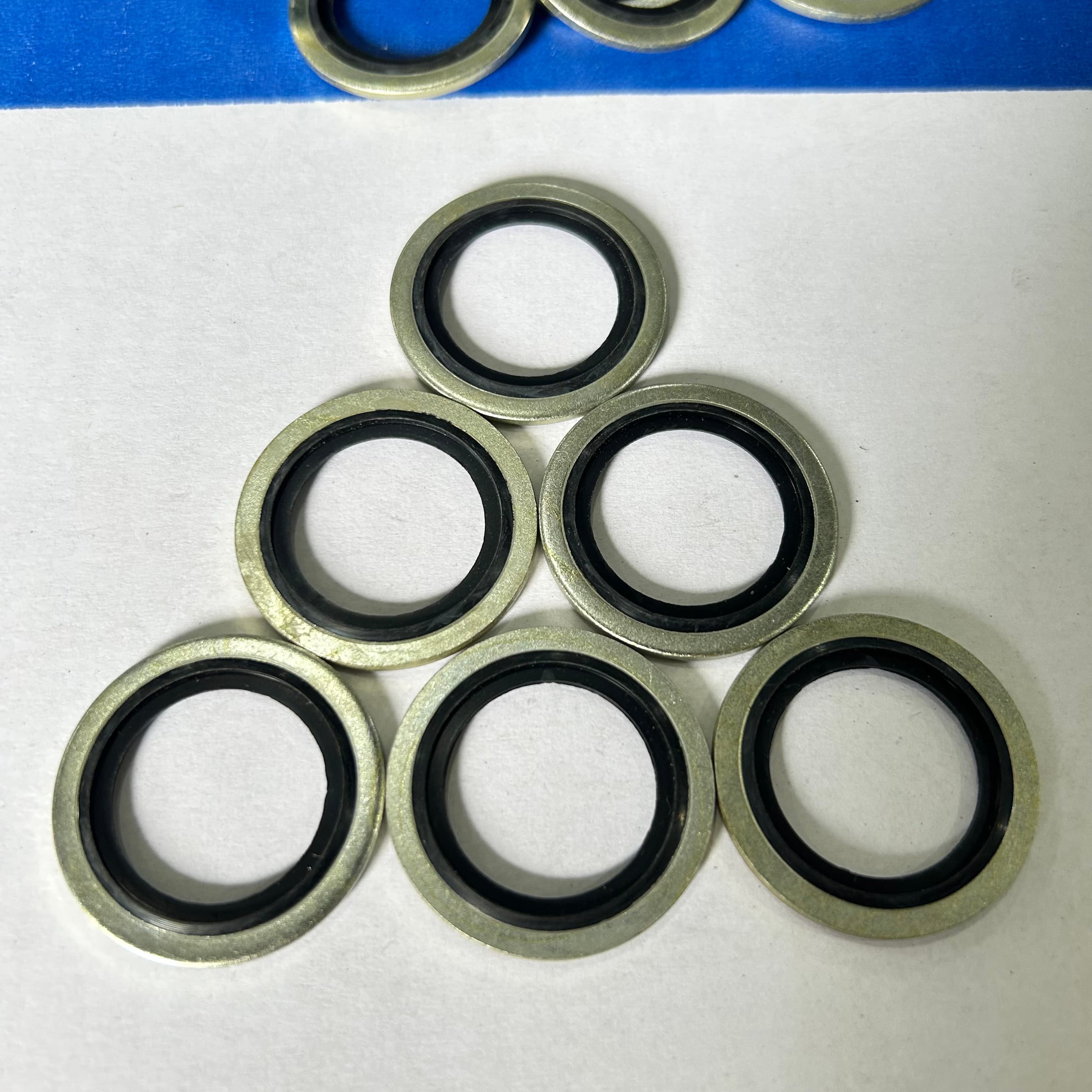 Lông Đền Dầu (Bonded Seal) Cao Su NBR D27 (ID27.2xOD36x2.0)