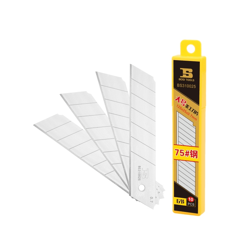 Hộp Lưỡi Dao Rọc Giấy Tải Nặng 25 mm Bosi BS310025