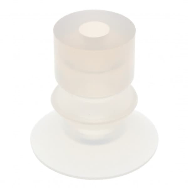 Đầu Nấm Hút Chân Không Dạng Lò Xo, Silicone, O.D 20 mm, Pisco VP20LBS